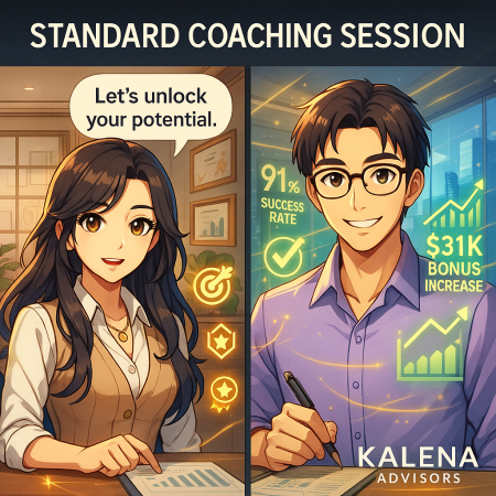 Professional career coaching session video call - Standard coaching service from Kalena Advisors